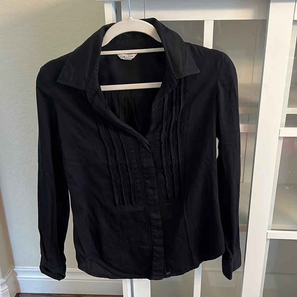 Calvin Klein black shirt.